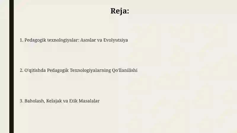 Pedagogik Texnika Haqida Tushuncha 2