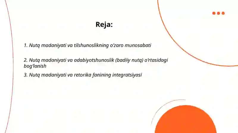 Nutq madaniyati va tilshunoslikning oʻzaro munosabati 2