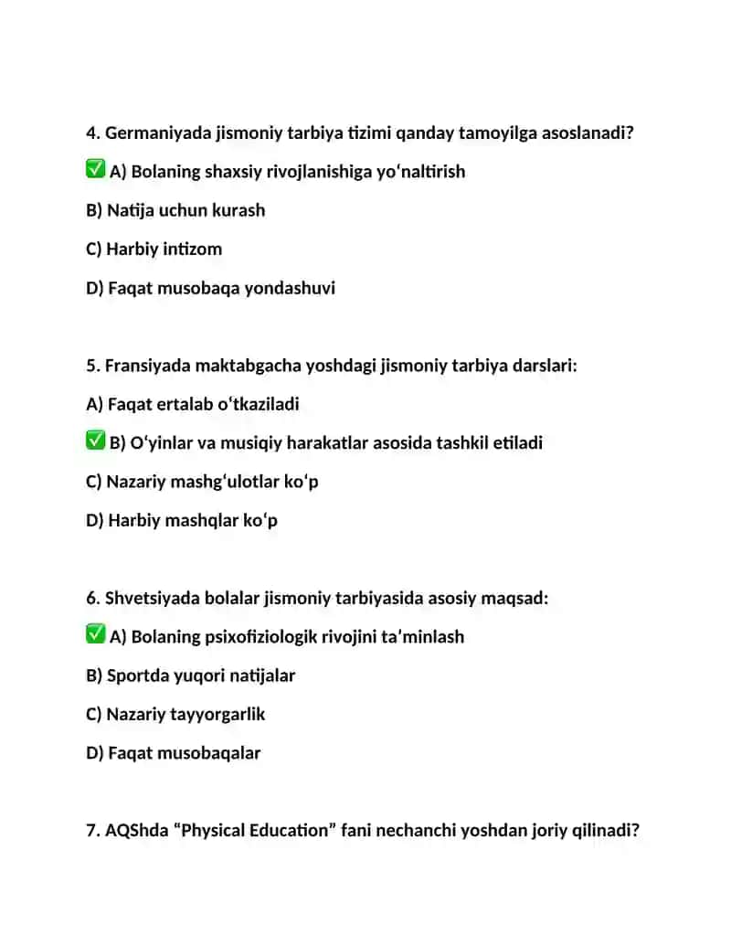 Bolalar jismoniy tarbiyasi 2