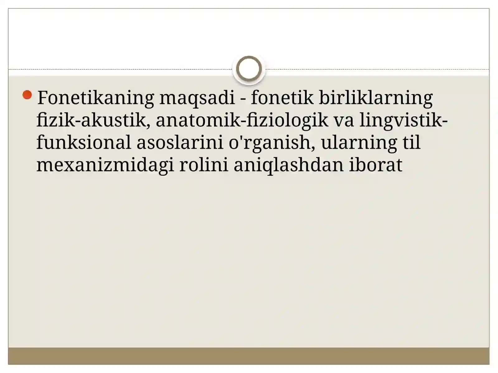 Fonetika haqida ma’lumot 2