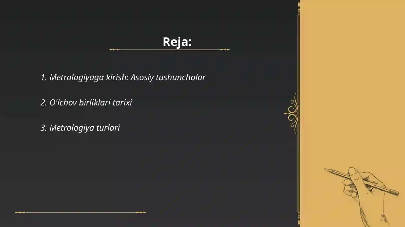 Metrologiyaga kirish 2