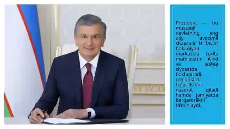 O’zbekiston Respublikasida Prezidentlik lavozimi 2