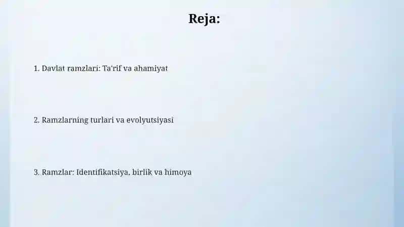 Davlat ramzlari 2