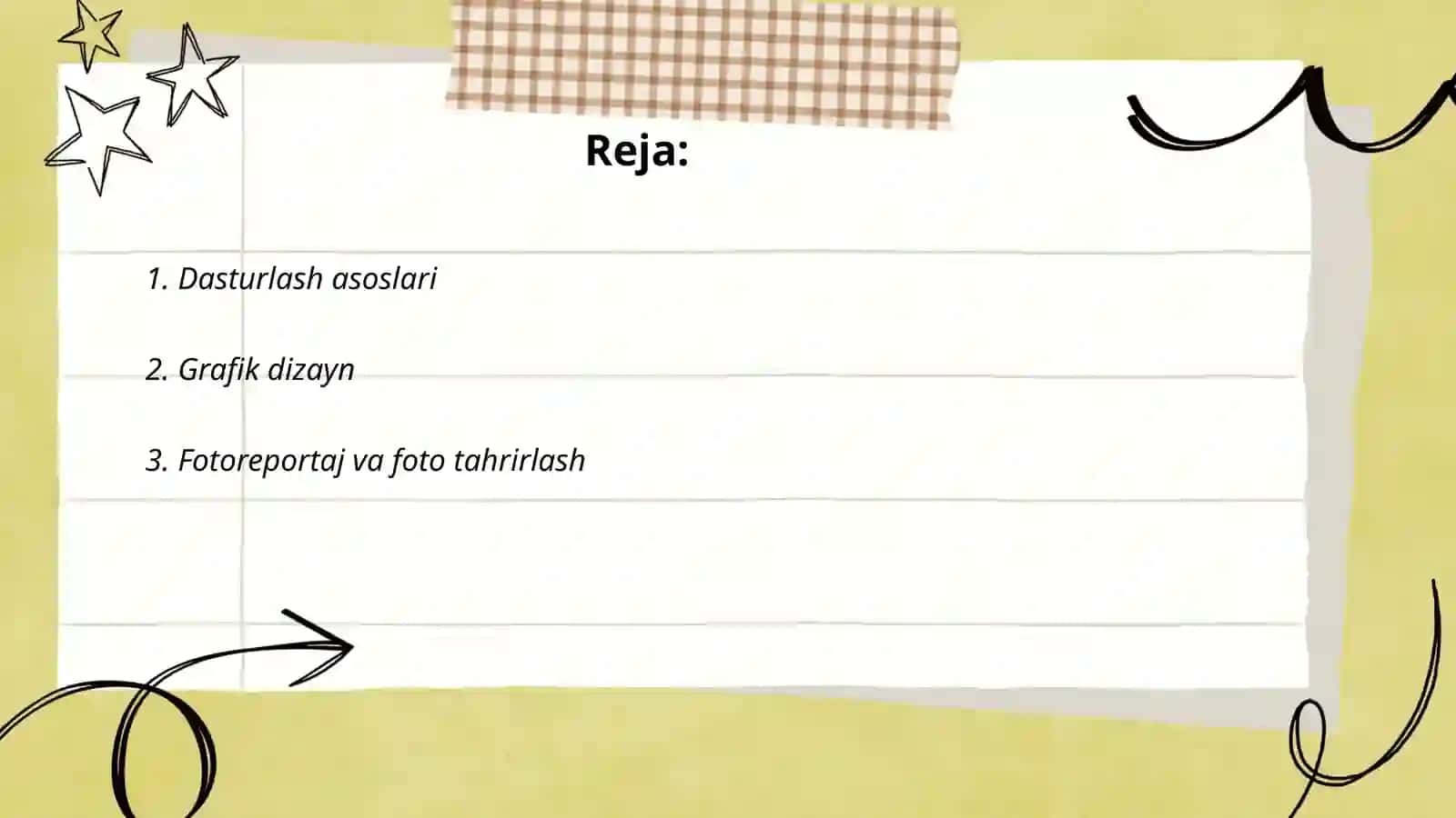 Dasturlash asoslari 2