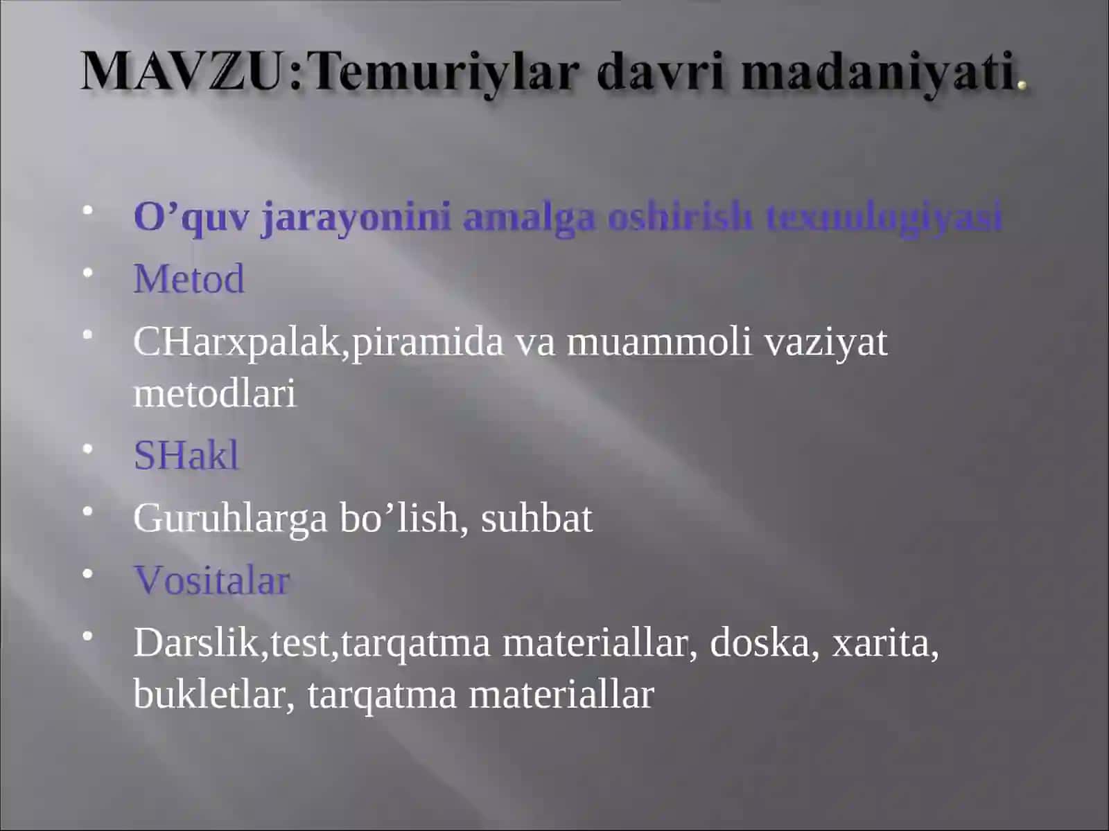 Temuriylar davri madaniyati 2