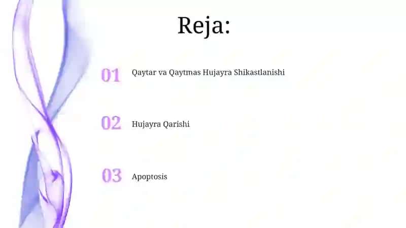 Hujayraning qarishi: Nazariyalar 2