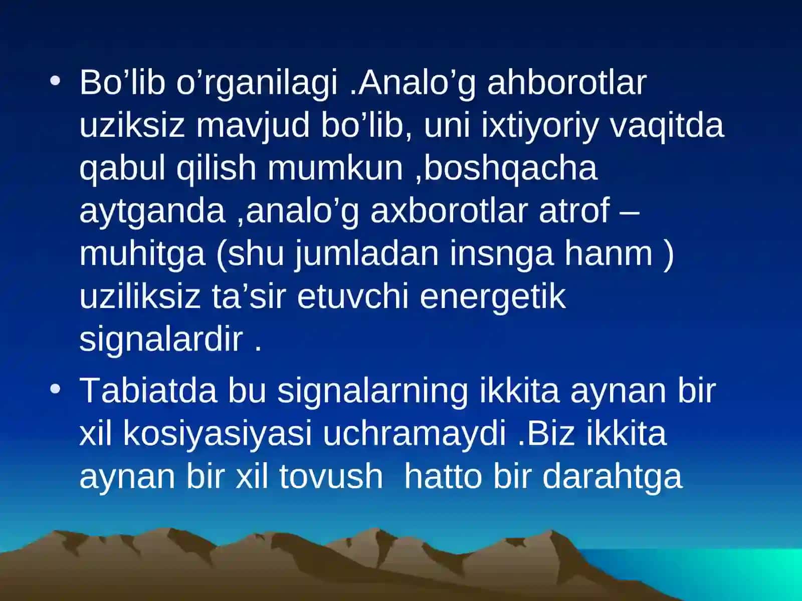 4-dars Axborotlarni kodlash 2