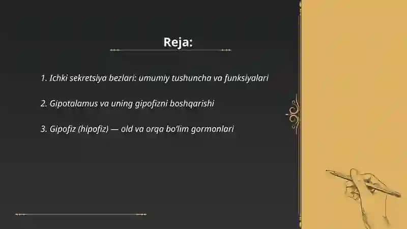 Ichki sekretsiya bezlari 2