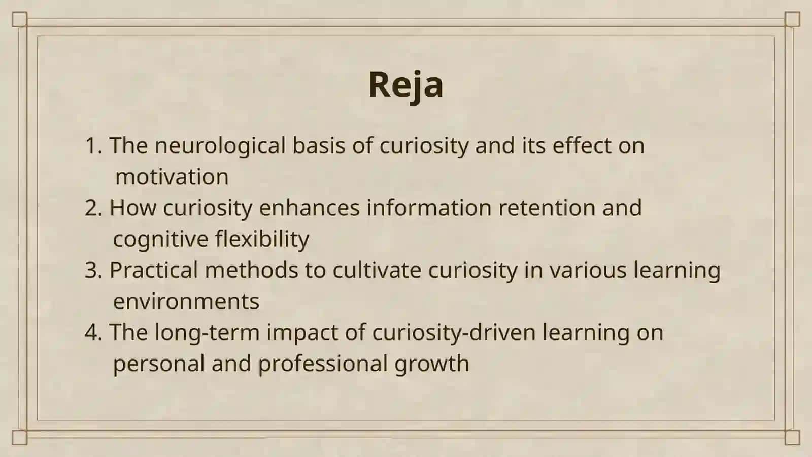 THE POWER OF CURIOSITY IN LEARNING 2