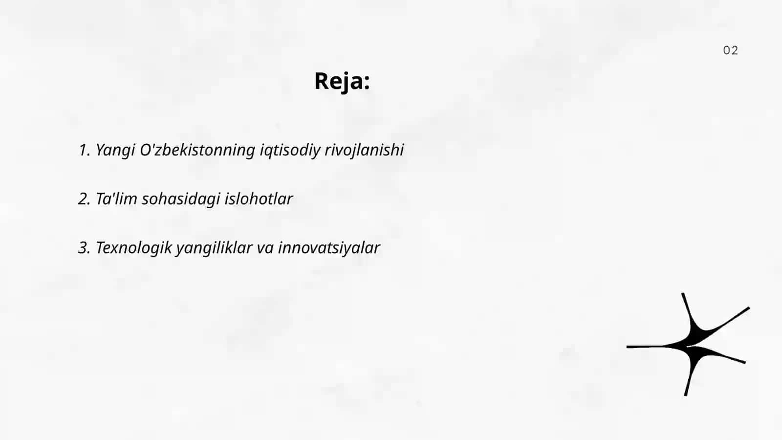 Yangi O'zbekistonning iqtisodiy rivojlanishi 2