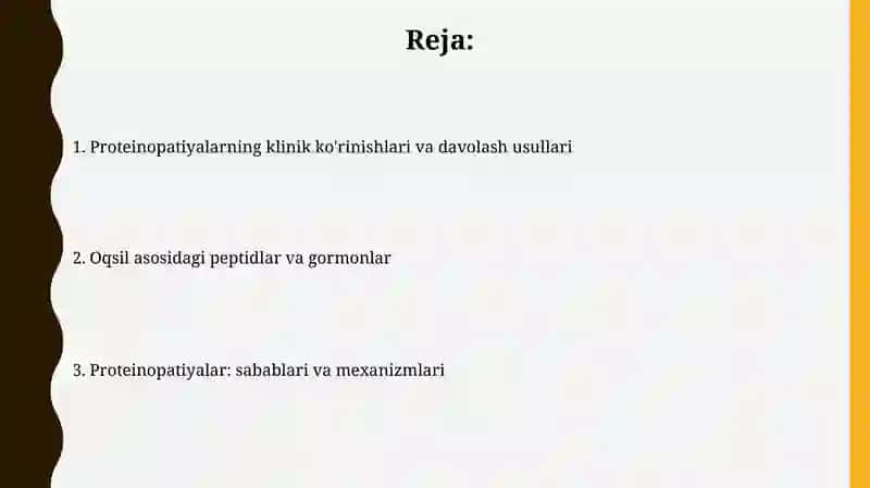 Oqsil tabiatli peptid Va gormonlar 2