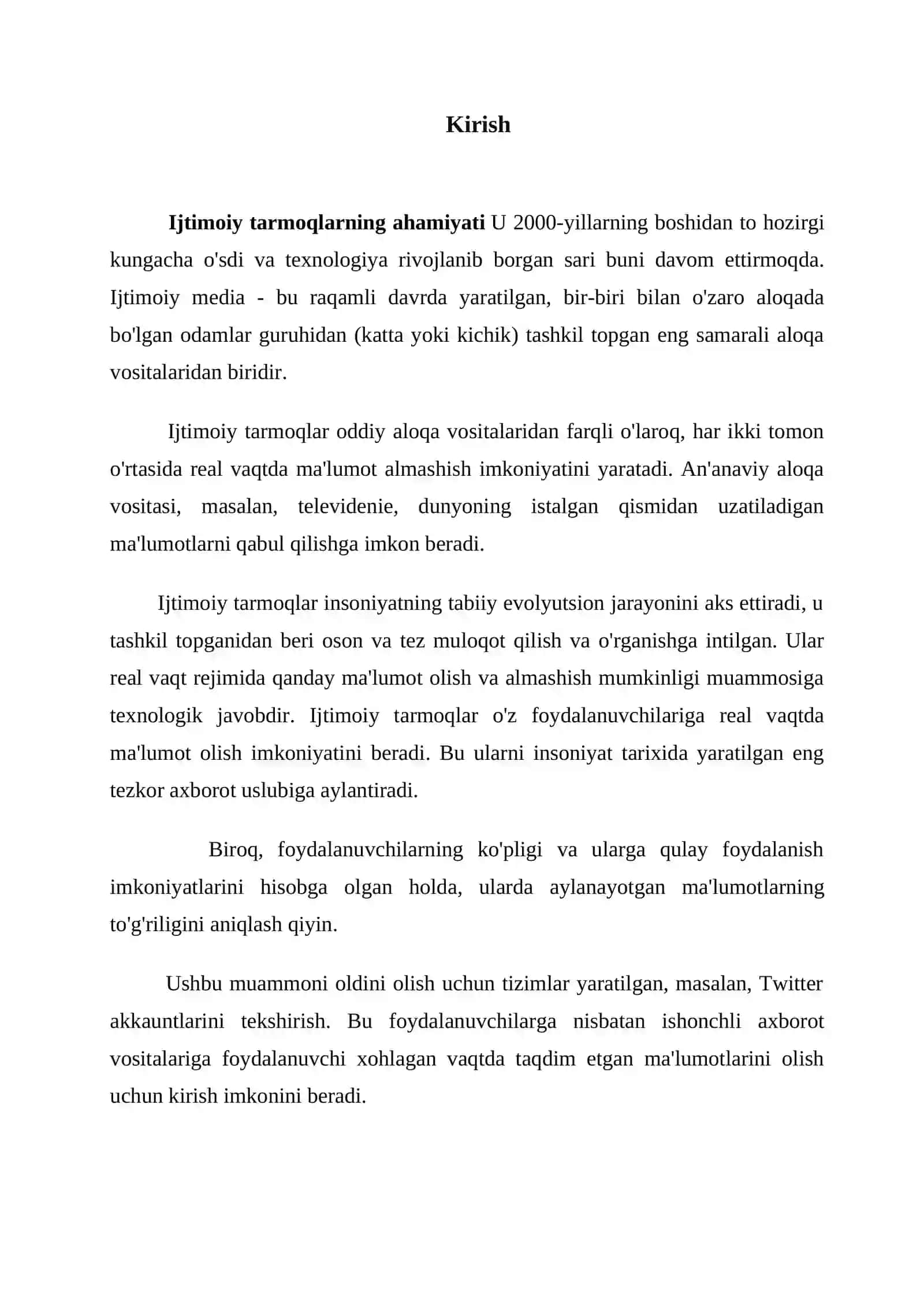 Ijtimoiy tarmoqlarning ahamiyati va xususiyatlari 2