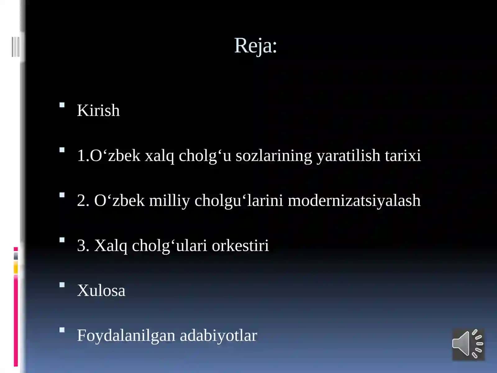 "Modernizatsiyalashtirilgan cholg‘ular va ularning tasnifi" 2