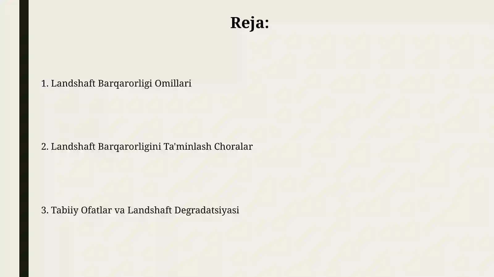 Landshaft barqarorligi 2