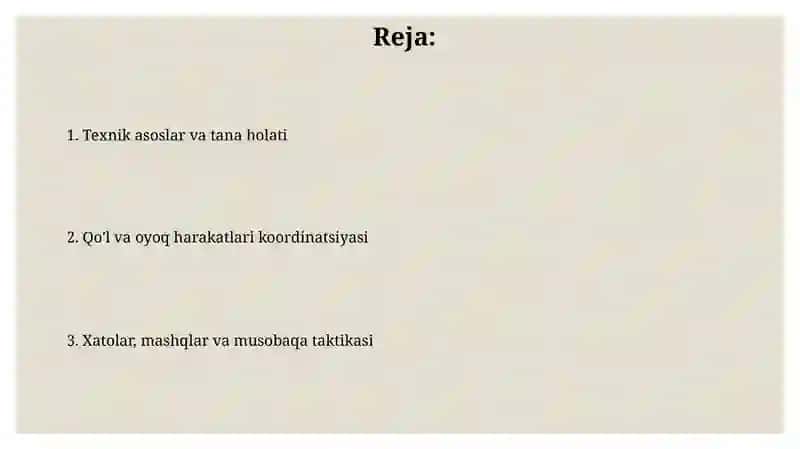 Chalqancha krol usuli texnikasi 2