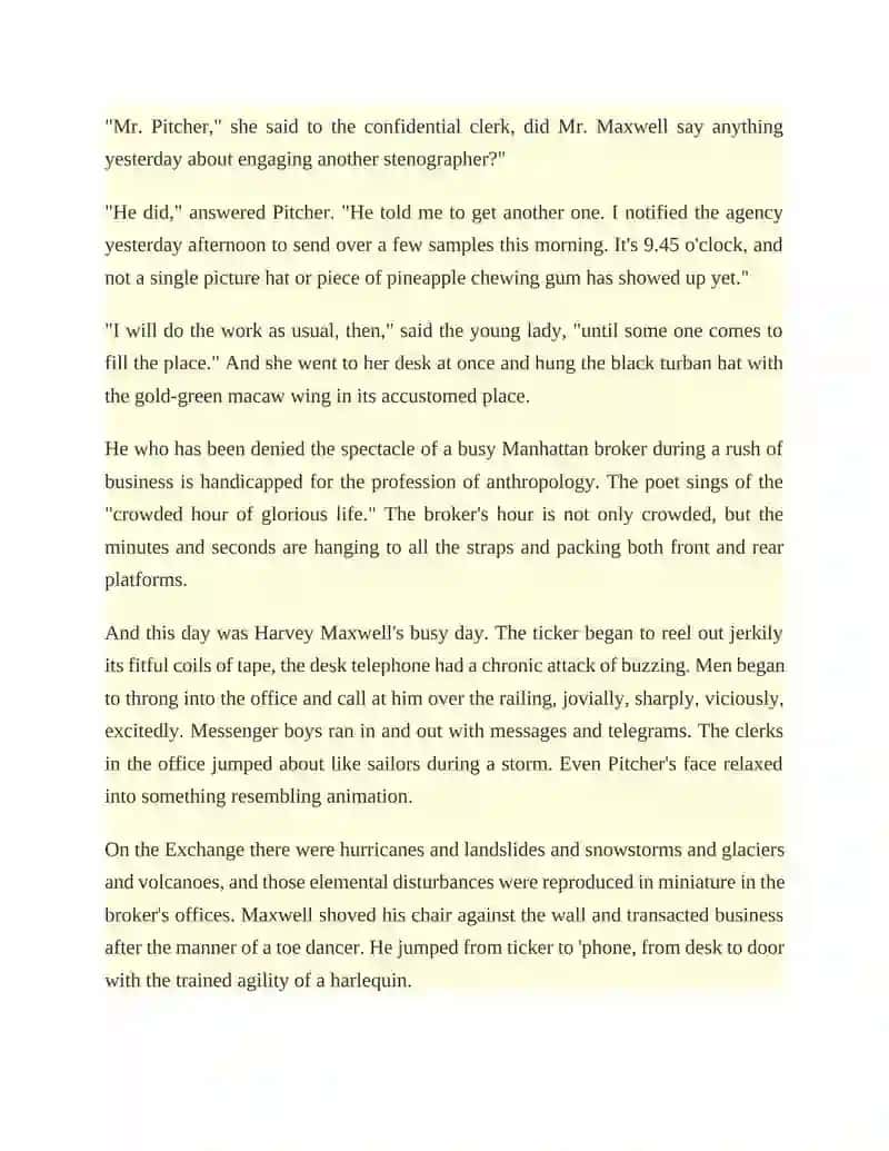 Romance of a Busy Broker 2