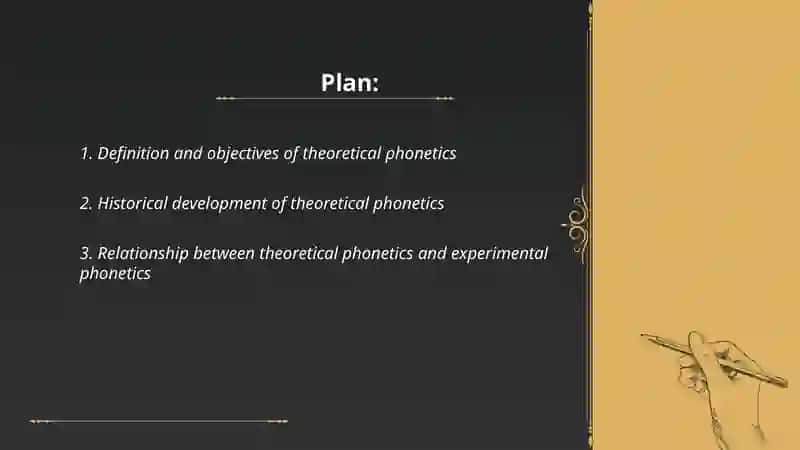 The Nature and Scope of Theoretical Phonetics 2