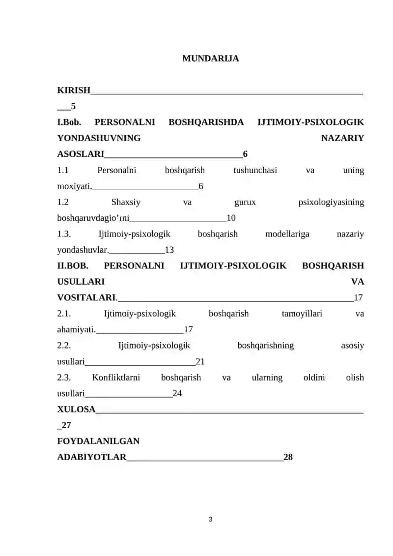 Personalni ijtimoiy-psixologik boshqarish 2