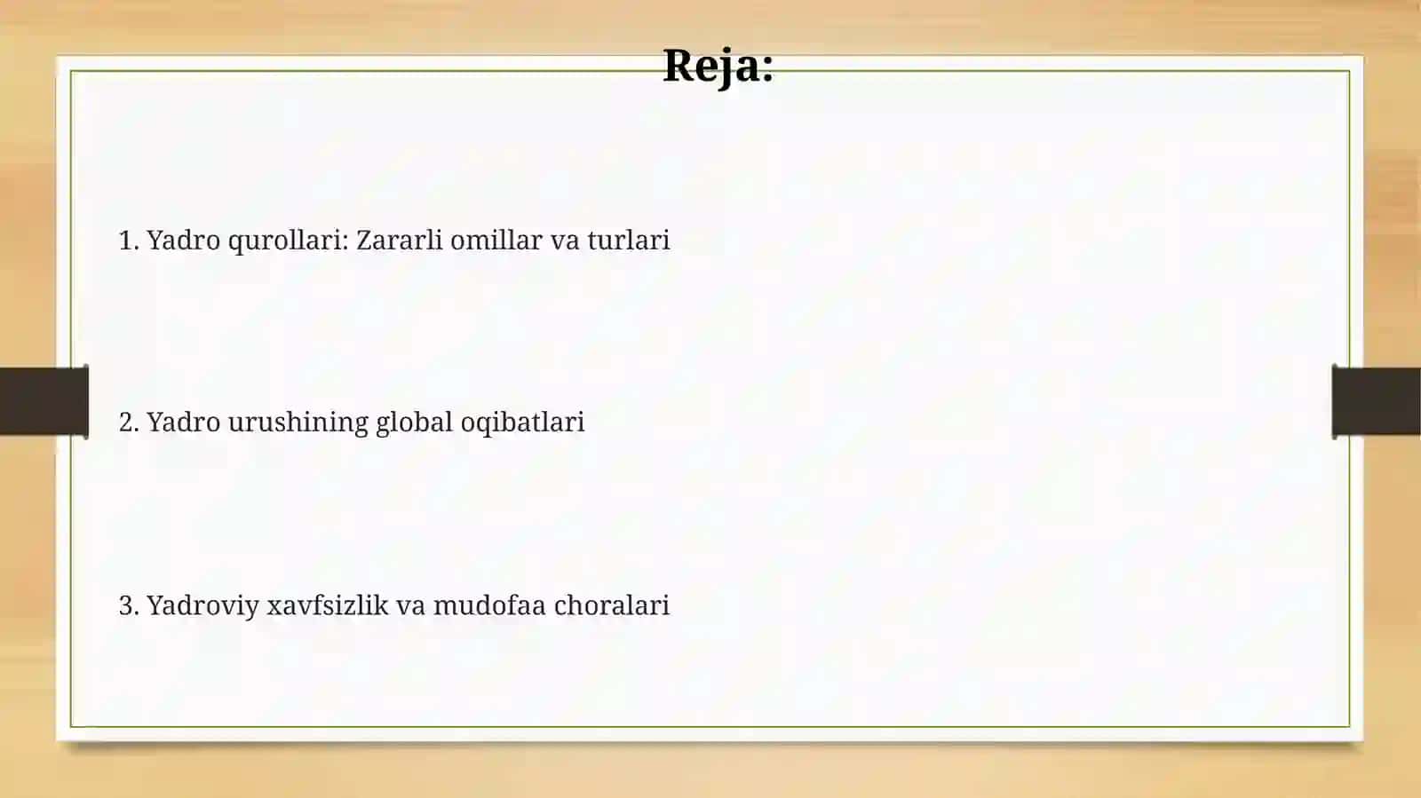 Yadro qurollari: Zararli omillar va turlari 2