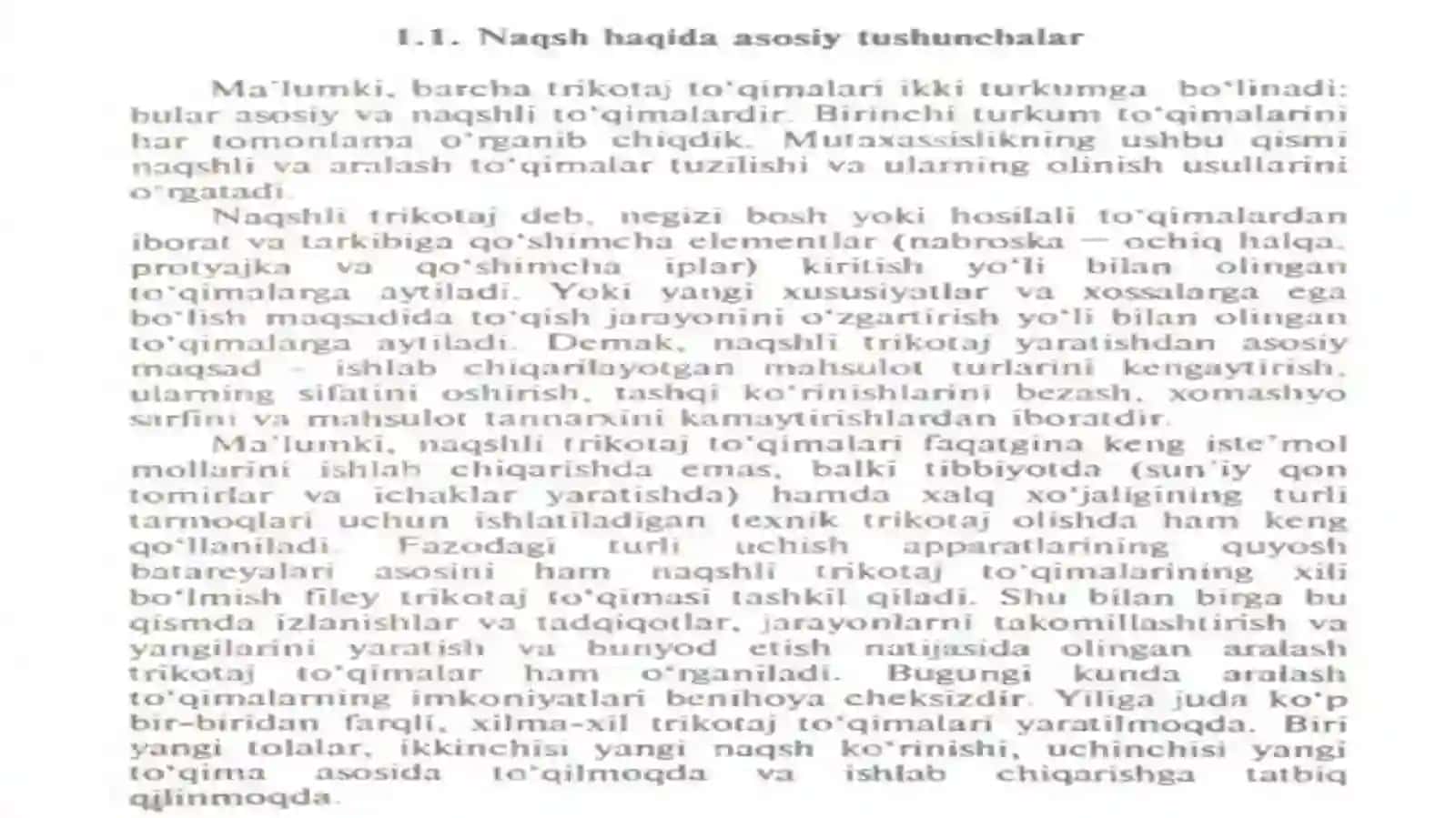 Naqshli va donali trikotaj 2