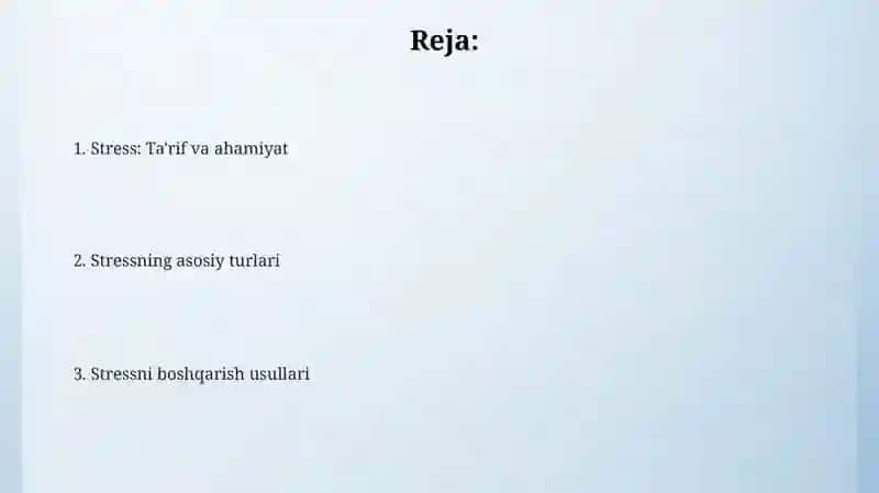 Stressning ta'rifi 2
