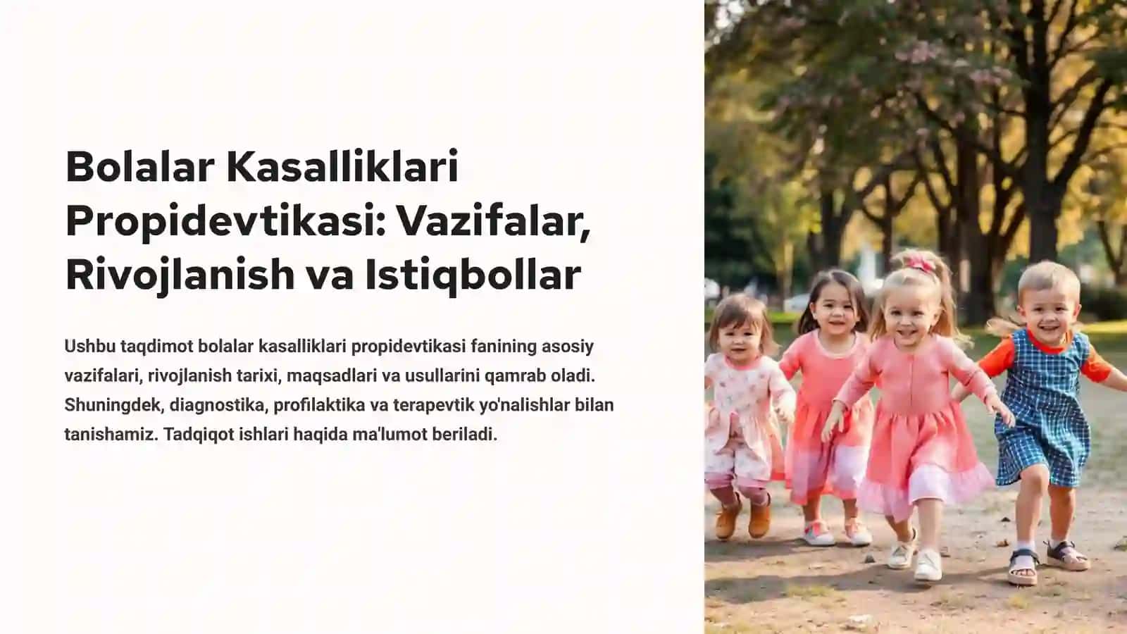 Bolalar Kasalliklari Propidevtikasi 2
