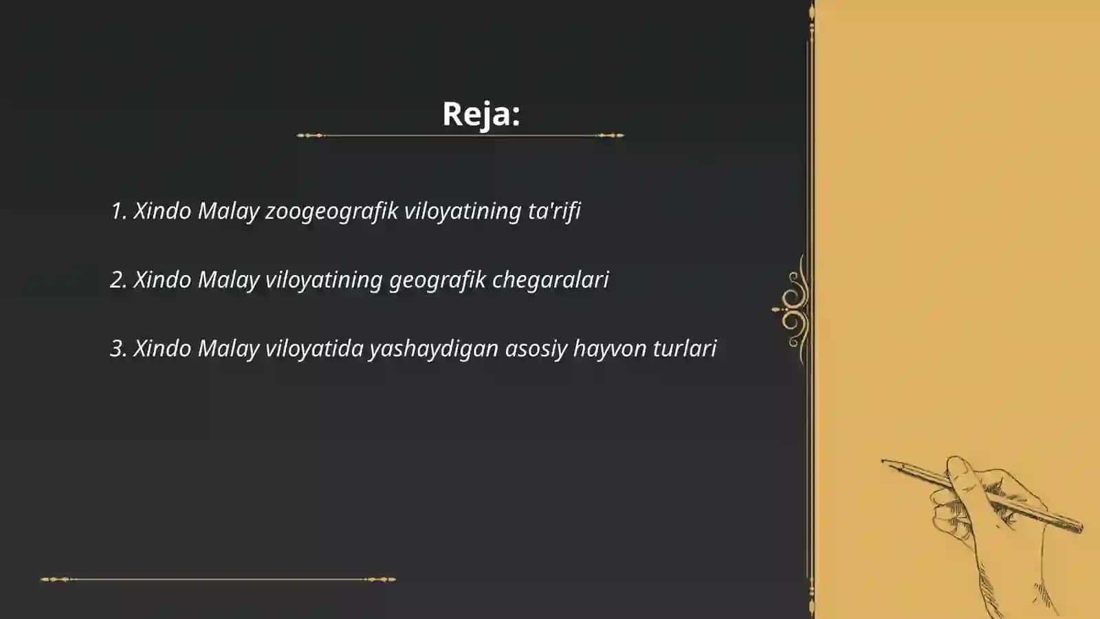 Xindo malay zoogeografik viloyat 2