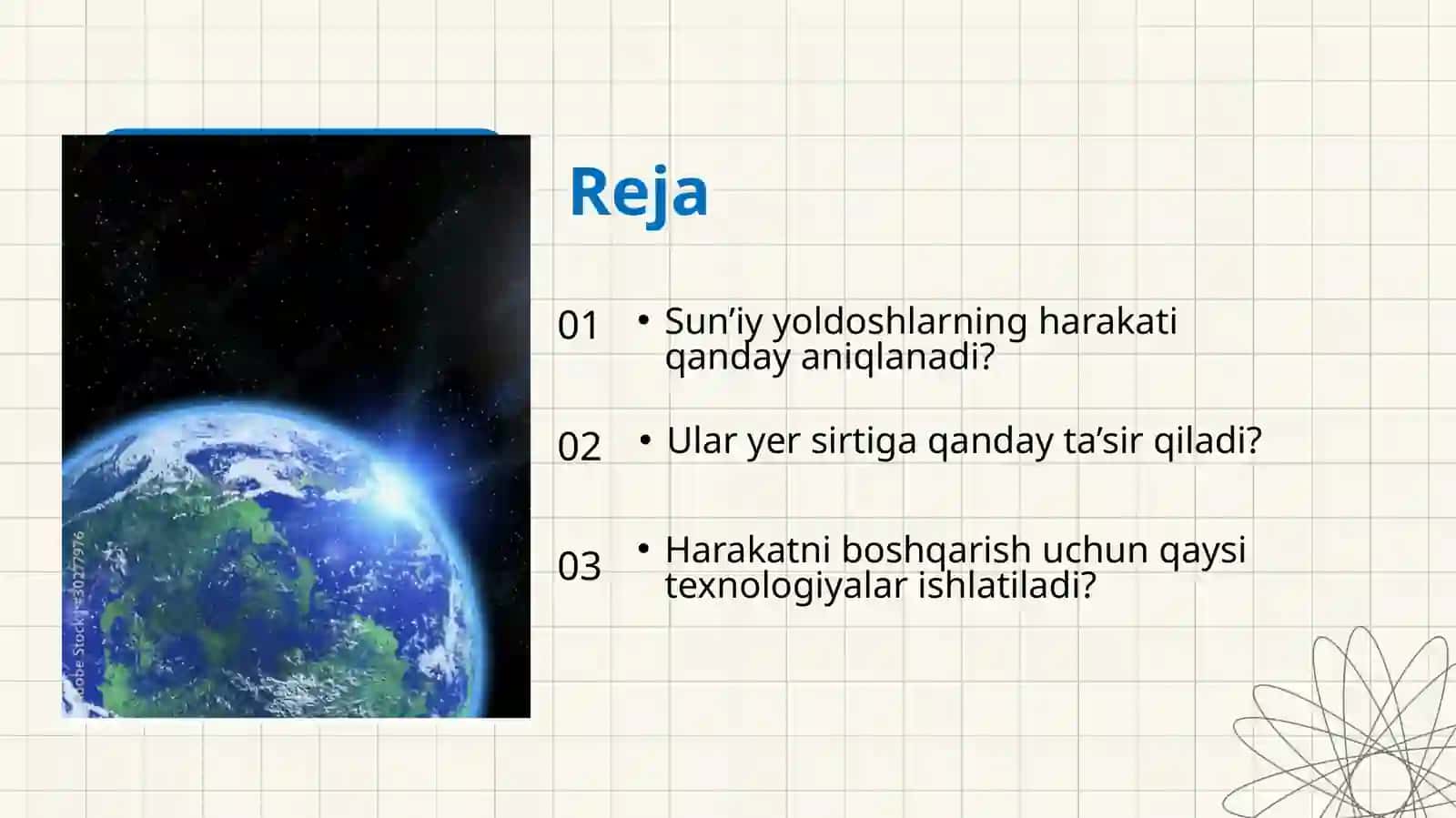 Sun’iy yoldoshlarning yer sirtiga nisbatan harakati 2