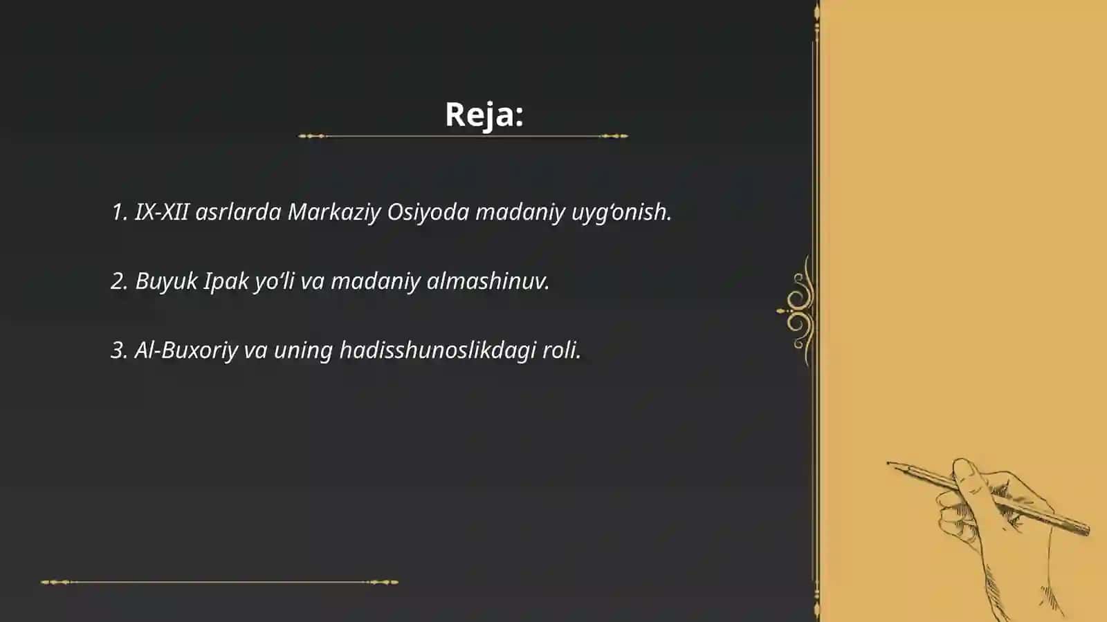 Madaniy Uyg'onish (Renessans) 2