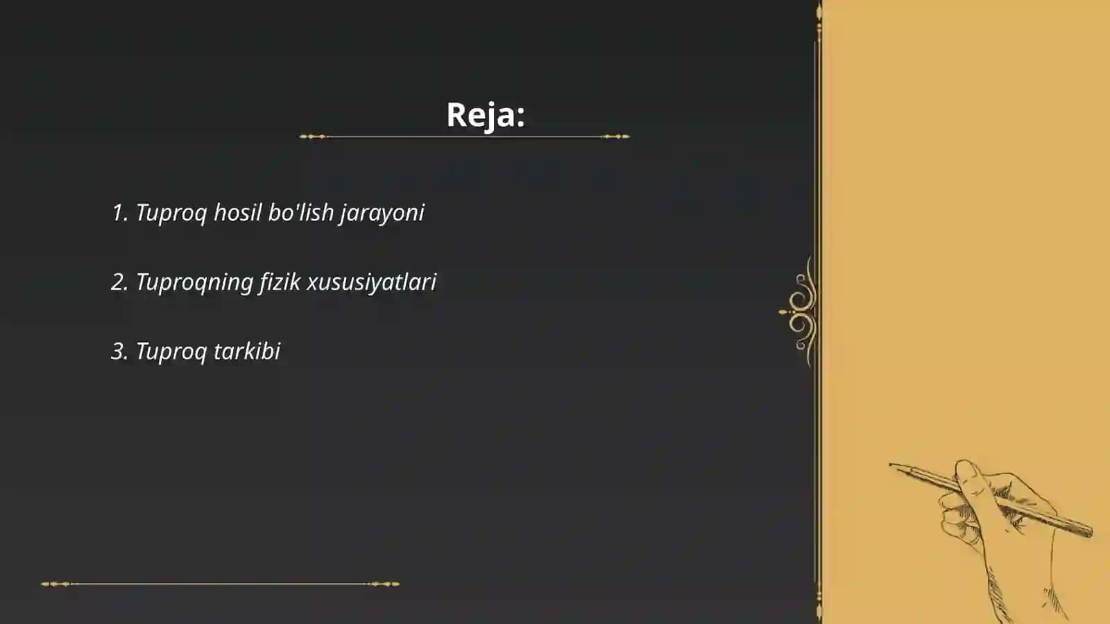 tuproq va uning turlari 2