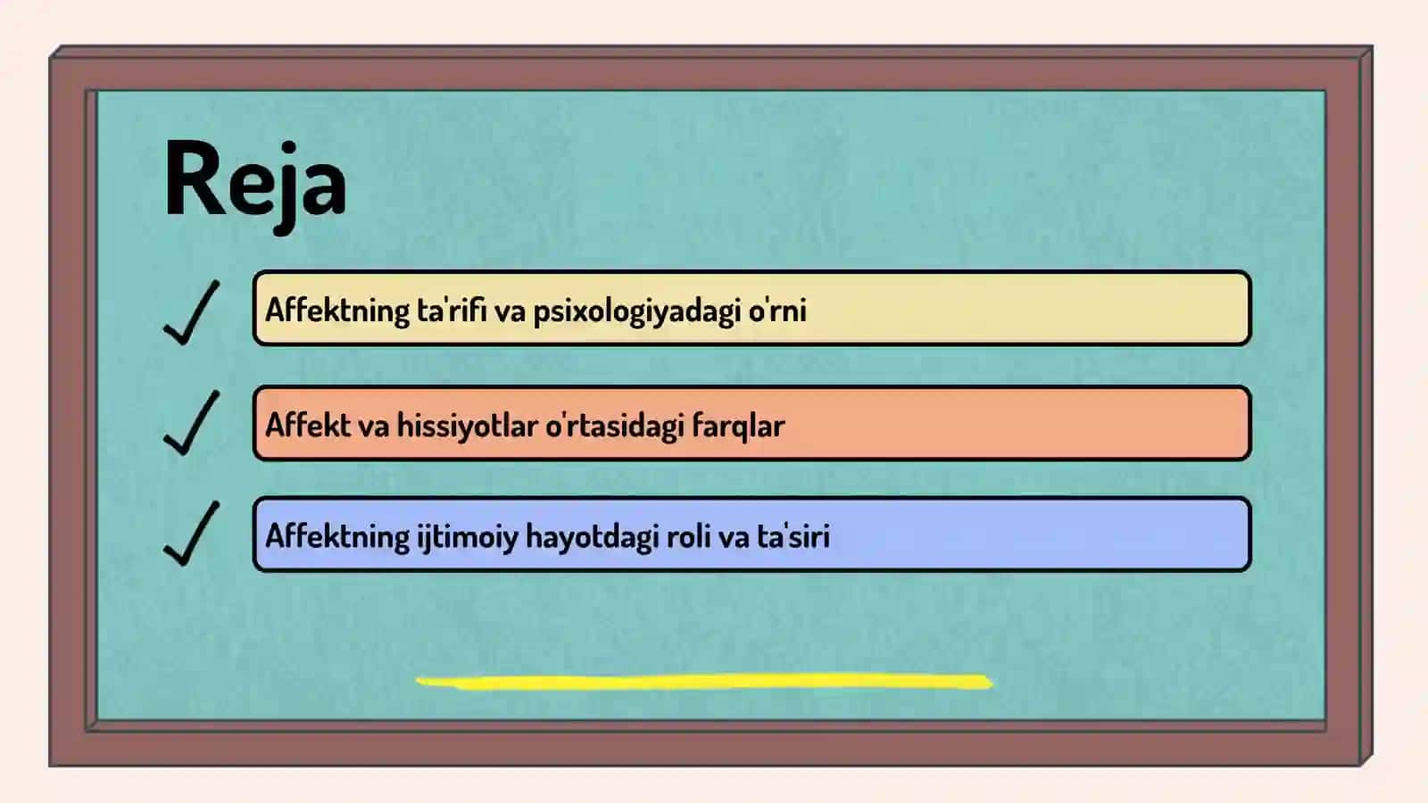 Affekt haqida tushuncha 2