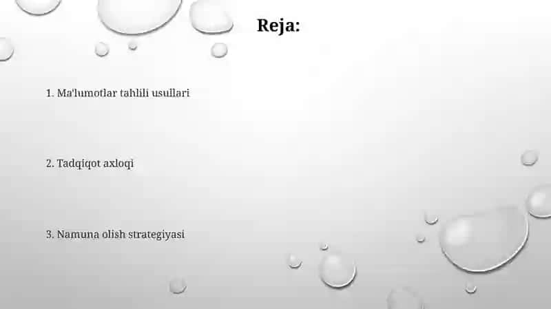 Fanlararo tadqiqot usullari 2
