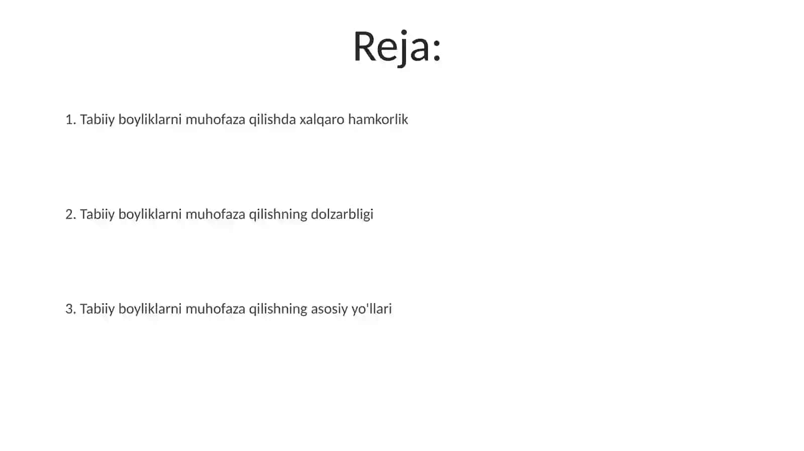 Suv resurslarini muhofaza qilish 2