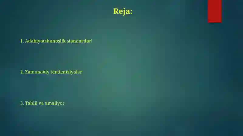 Matn tahlili usullari 2