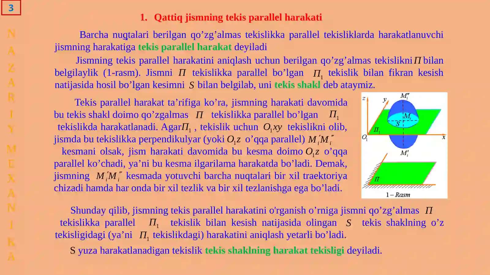 QATTIQ JISMNING TEKIS PARALLEL HARAKATI 2