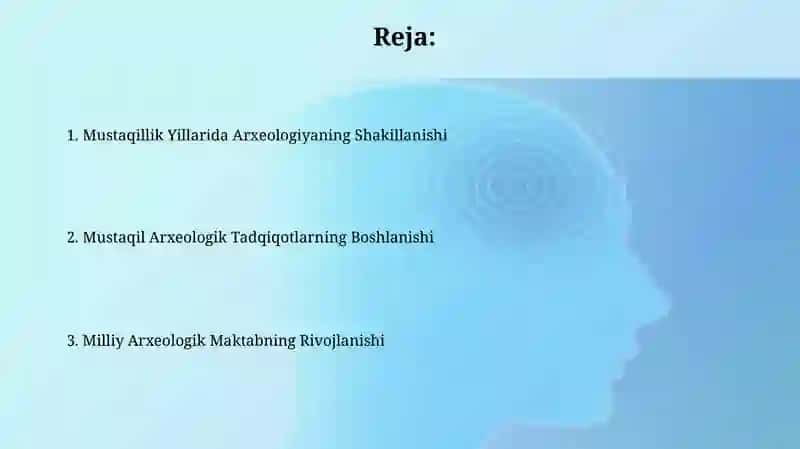 Mustaqillik Yillarida Arxeologiyaning Shakillanishi 2