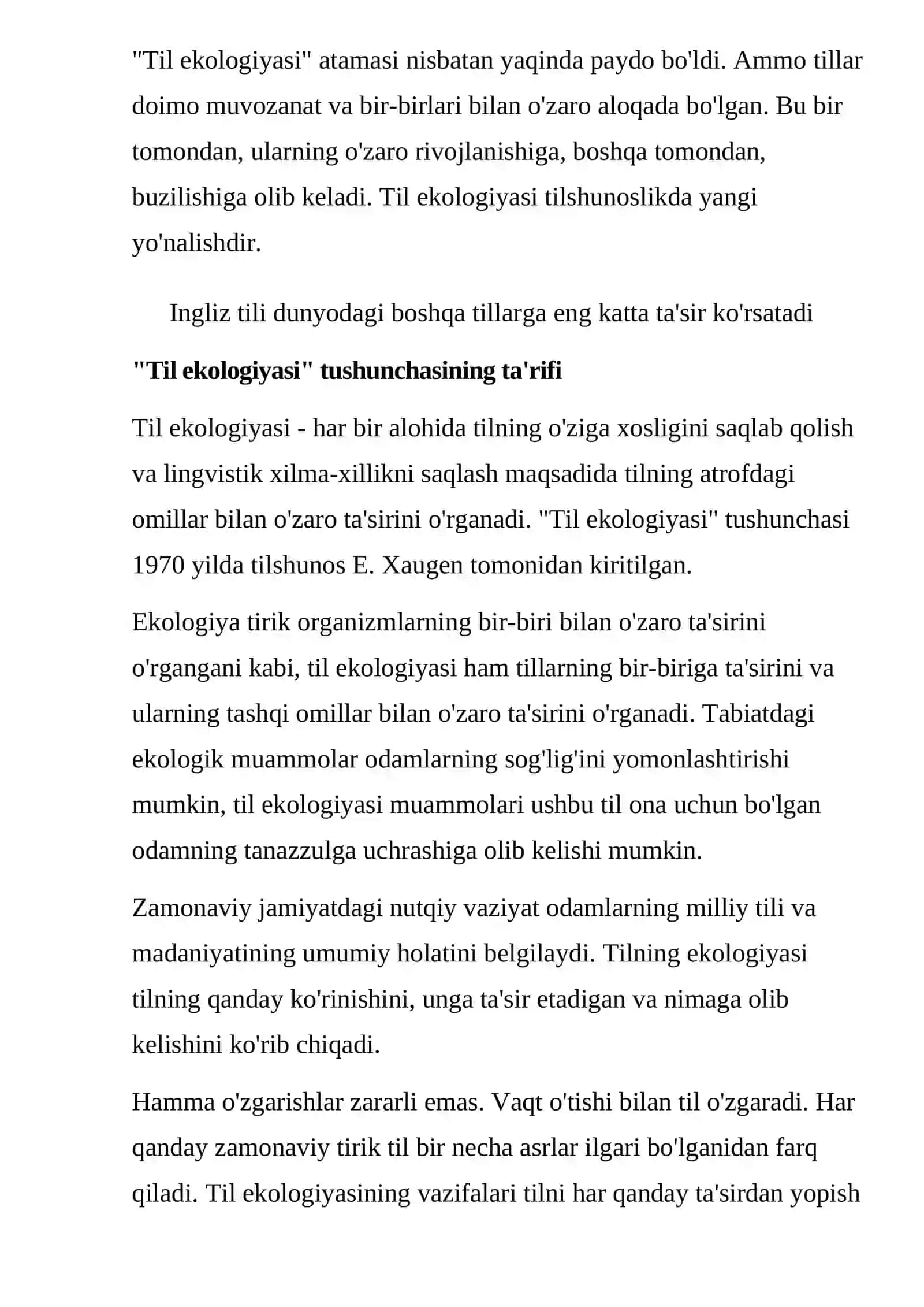 Til va nutq ekologiyasi 2
