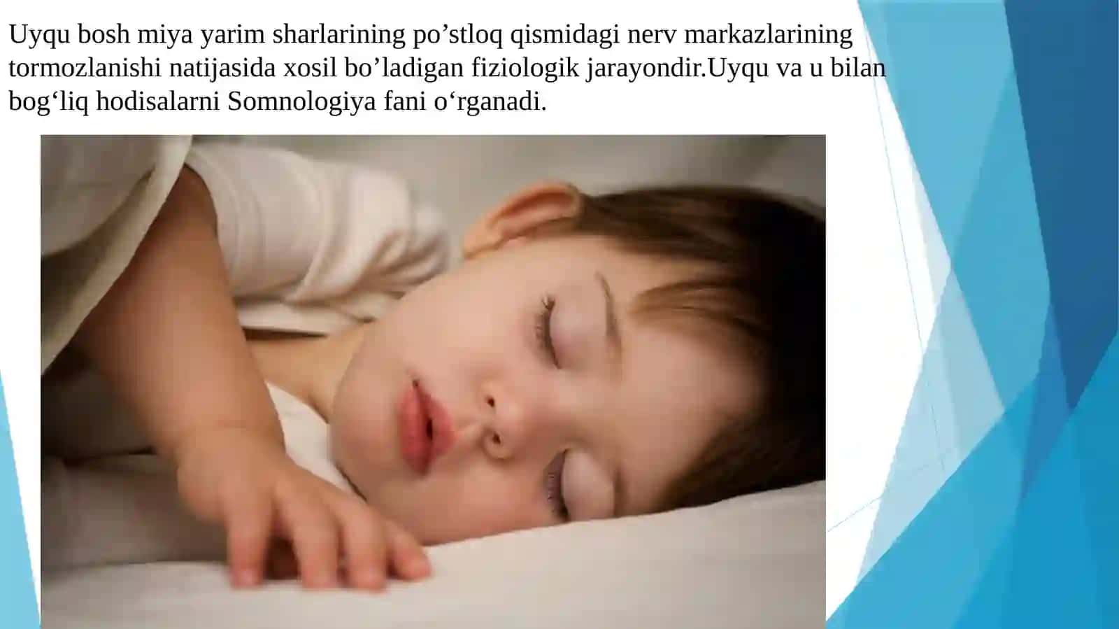 Uyqu va uning ahamiyati 2