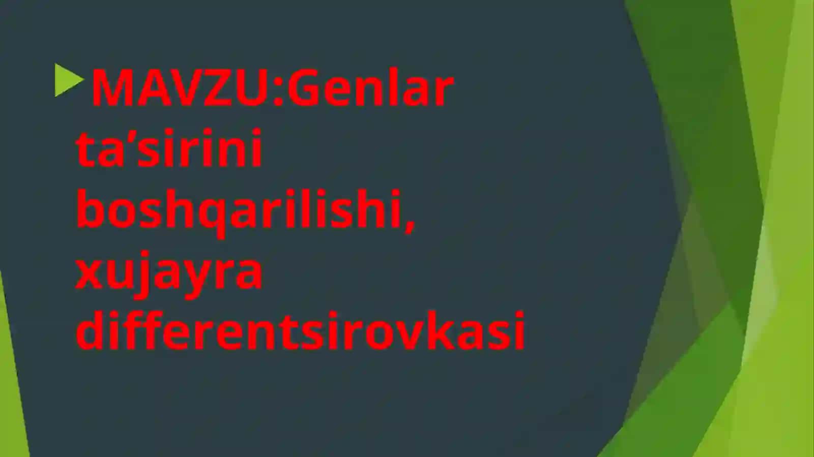 BIOKIMYO MUSTAQIL ISHI 2