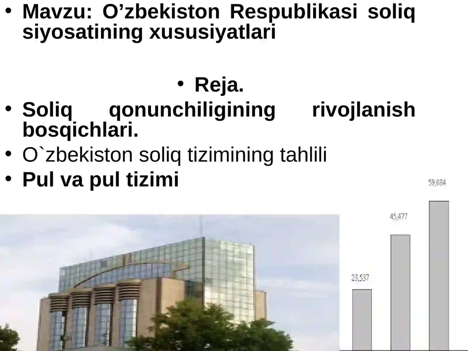 O`zbekiston Respublikasi soliq siyosatining xususiyatlari 2