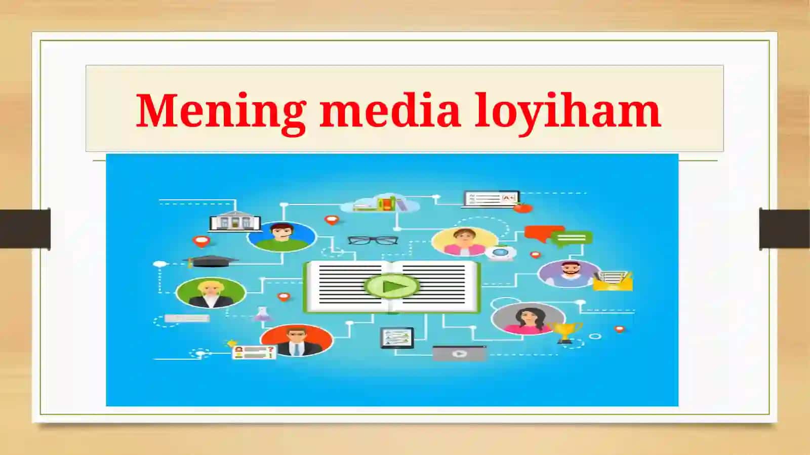 Media loyihasini ishlab chiqish va taqdim etish 2
