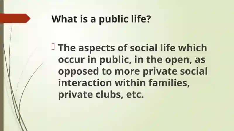 Public life of UK 2