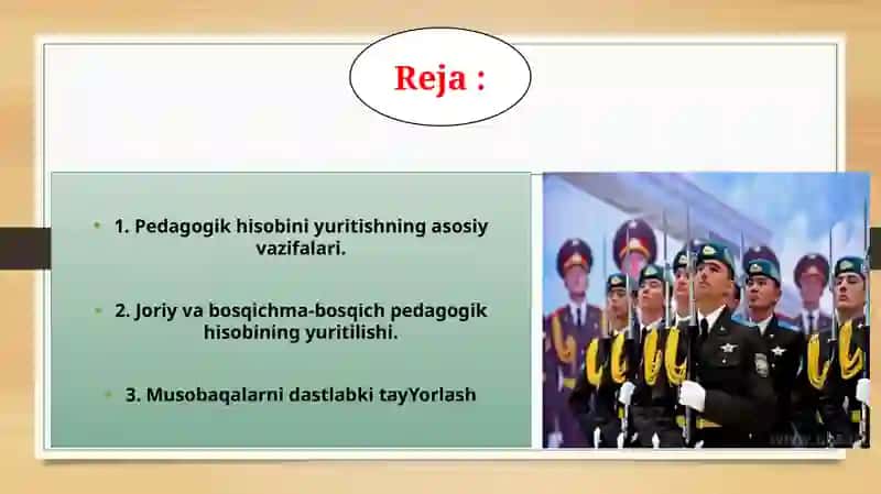 Pedagogik hisobini yuritish 2