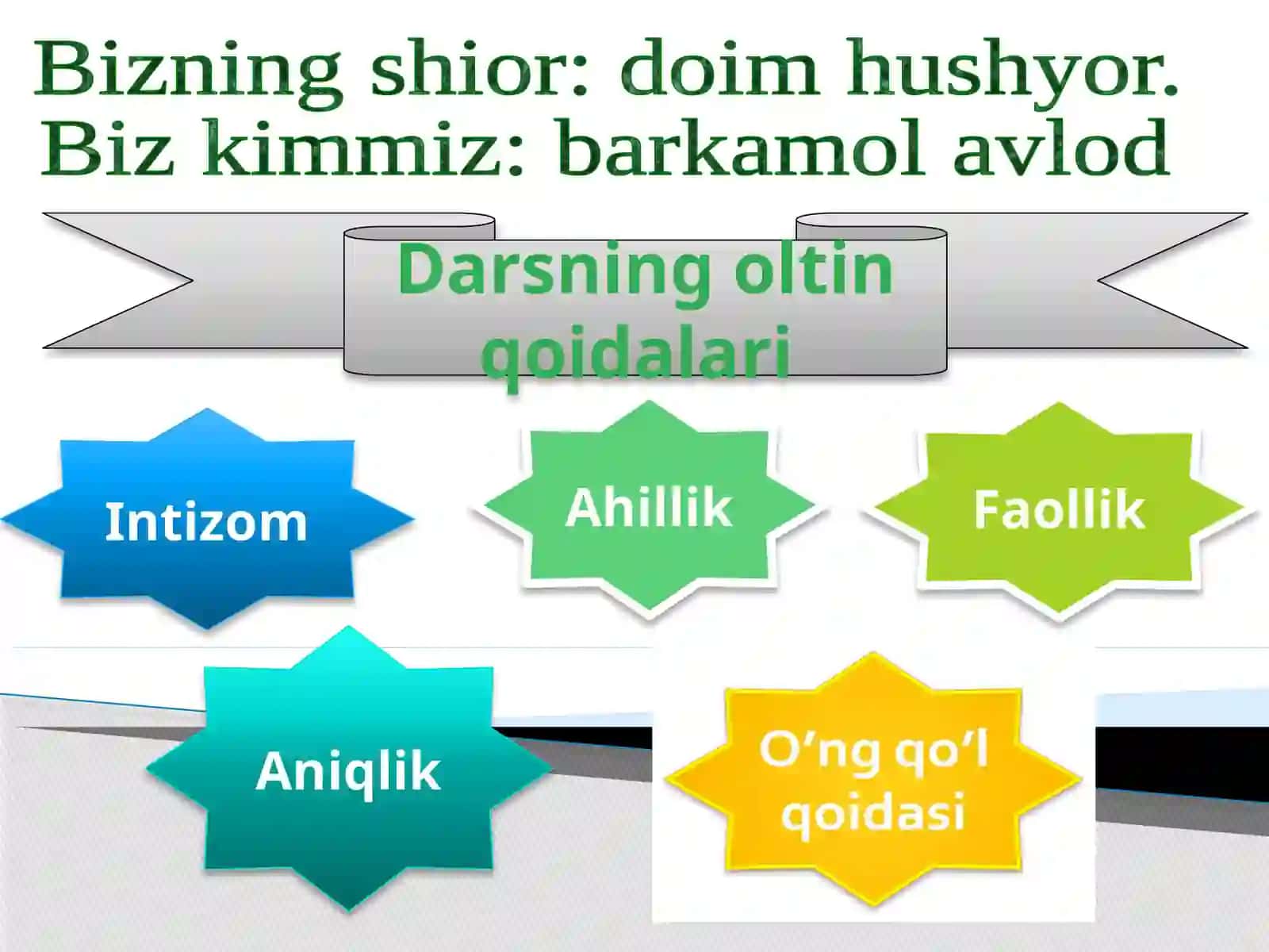 Tarkibli misol va masalalar yechish 2