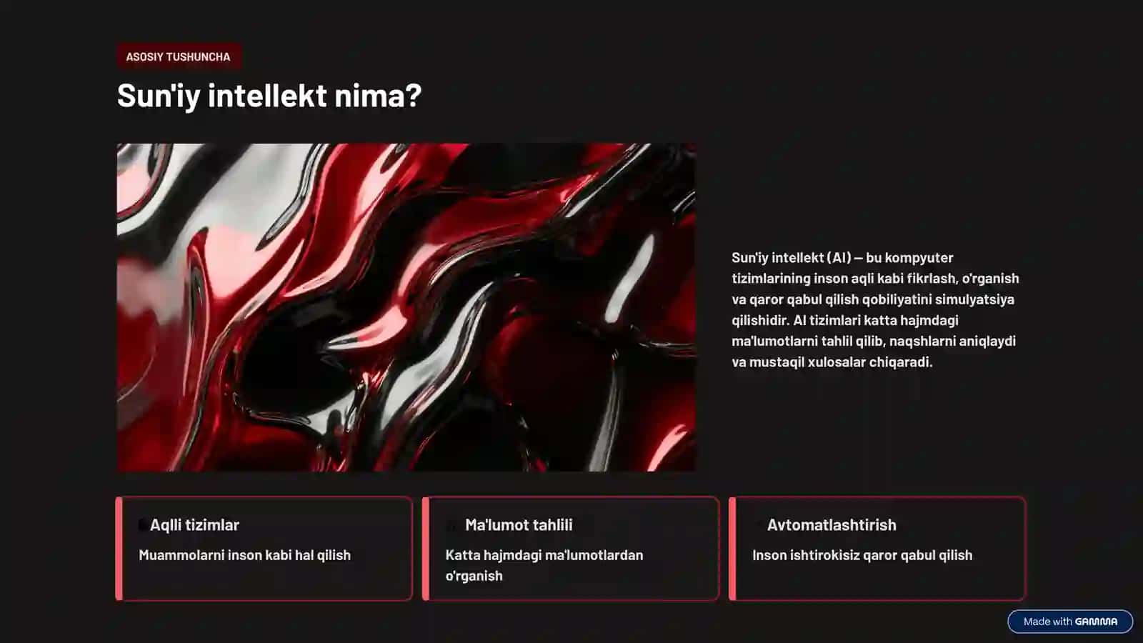 Sun'iy intellekt va dasturlar 2