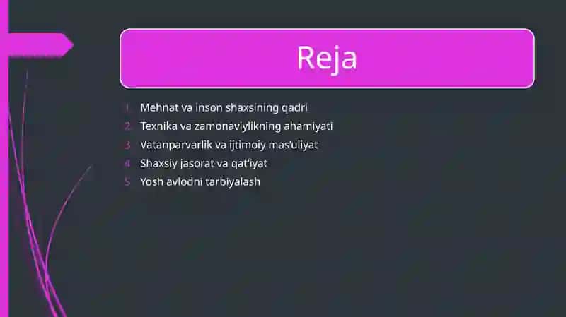 Zafar Diyorning Mashinist dostonida ilgari surilgan gʻoyalar 2