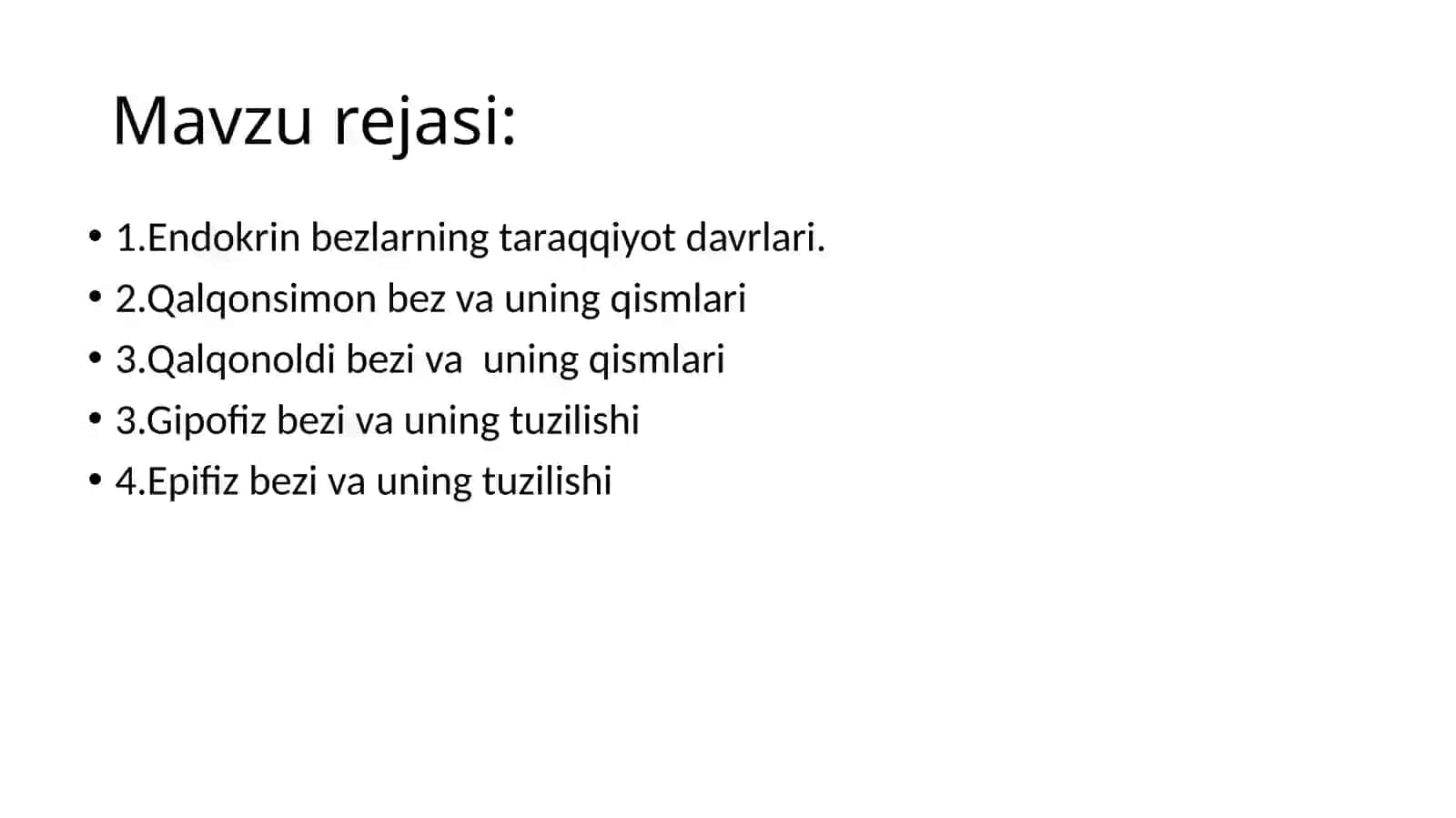 Endokrinbezlar 2
