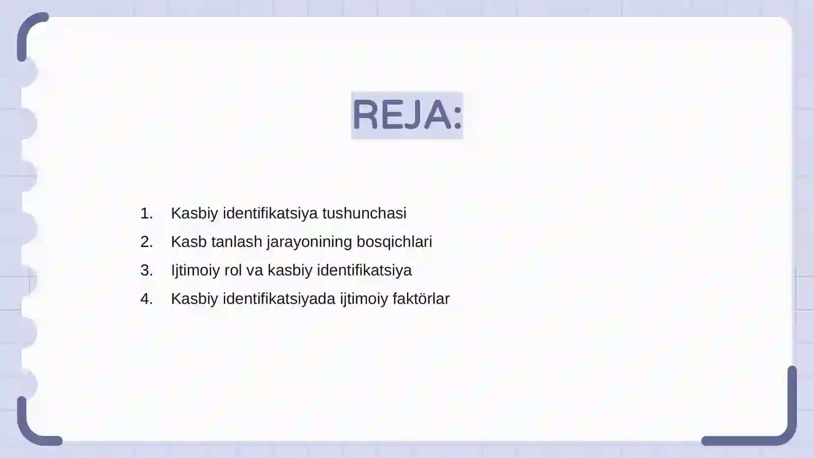 Kasbiy identifikatsiya va kasb tanlash jarayonidagi ijtimoiy ziddiyatlar 2