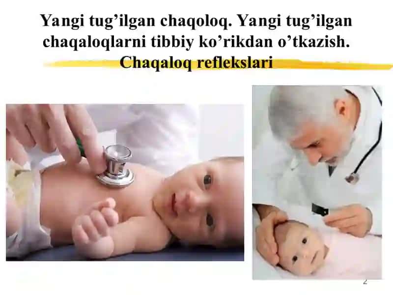 Neonatologiya haqida 2