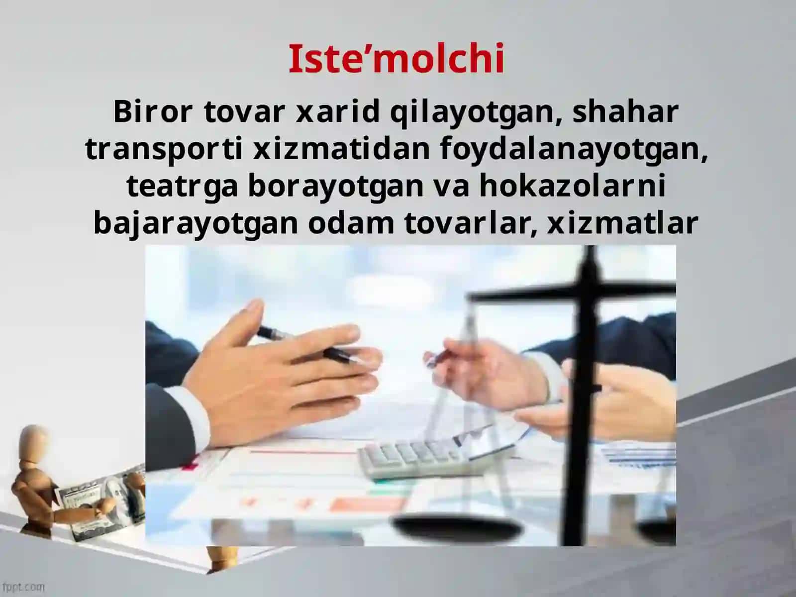 Iste’molchilar huquqlari va majburiyatlari 2